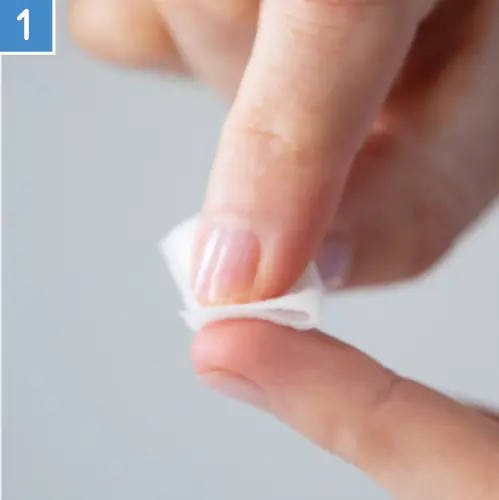 Anleitung step 1